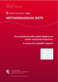 Methodological Note nr 4 - The Luxembourg Microdata Platform on Labour and Social Protection: A service for scientific research