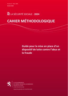Cahier méthodologique no 6 - Guide pour la mise en place d'un dispositif de lutte contre l'abus et la fraude