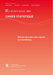 Cahier statistique no 15 - Etat des lieux des soins urgents au Luxembourg