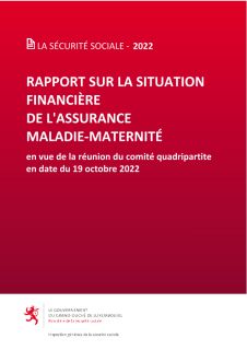 Rapport sur la situation financière de l'assurance maladie-maternité 2022